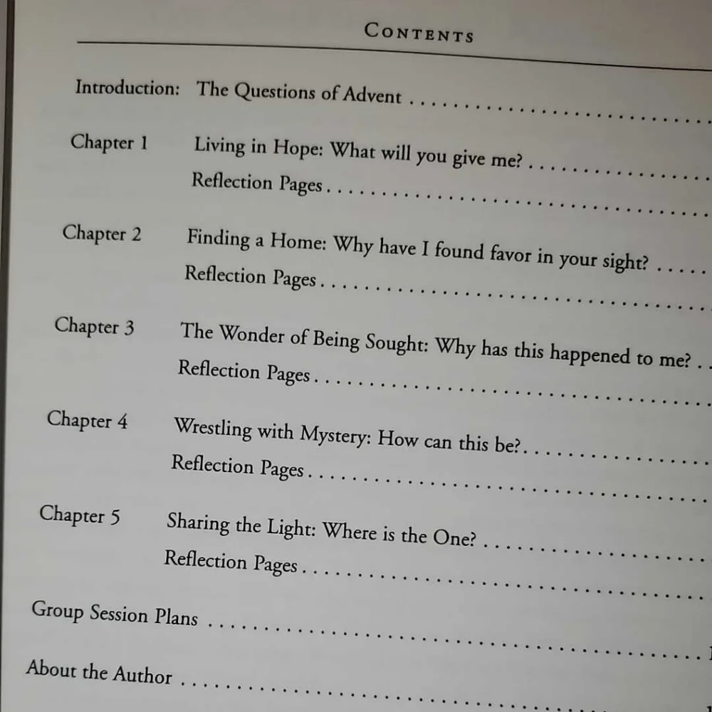 2002 Upper Room Book Explaining Advent by Mary Lou Redding